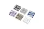 A set of twelve assorted coloured RC shock springs arranged in pairs on a white background.