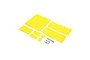 Losi 1/10 Wing Panel Set - Yellow LOS-2855