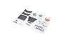 Axial 1/8 Aluminium Gilamon Body Panel Set with Decals AXI-2194