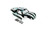 Losi 1/5 MTXL Painted Body Shell - Black LOS250013