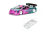 Protoform 1/10 PTzero1 Light Weight (0.65mm) Unpainted Body Shell - Clear PRM159525
