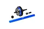 GPM Racing blue and black metal centre differential set including a main gear assembly, pinion gear, drive shaft, and small coupler.