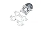 Axial Aluminium Transmission Motor Plate - Silver AXI-2195