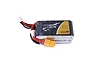 Tattu 14.8V 850mAh 4S LiPo battery with XT30 connector and balance plug against a white background.