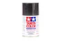 A 100ml spray can of Tamiya PS-53 Lamé Flake polycarbonate paint, featuring a dark, glittery finish on the cap and a white label with Tamiya branding.