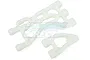 RPM Dyeable White Baja Rear Upper & Lower Suspension Arms 82251