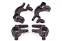 RPM Black Slash 4WD/Stampede 4WD/Telluride/Rally Steering Hub & Hub Carrier Set 73592