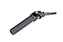 Traxxas rear outer CVD driveshaft assembly for RC cars, featuring a black plastic shaft and metal joint components.