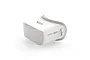 A white BetaFPV VR02 FPV goggle headset viewed from a three-quarter angle against a plain white background.