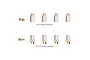 BetaFPV 5-Male and 5-Female BT2.0 Connector Set 10Pcs 00313640