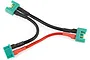 G-Force MPX series adapter cable with three green plastic connectors and black and red wiring.
