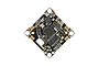 BetaFPV F4 12A AIO brushless flight controller board with black PCB and gold-plated solder pads.
