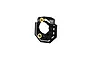 GPM Black Aluminium Motor Mount MGG018-BK