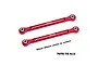 GPM Aluminium 90mm Front Camber Links 2Pcs - Red TJ054-R