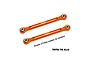 GPM Aluminium 88mm Rear Camber Links 2Pcs - Orange TJ057-OR