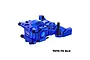 GPM Aluminium Front Upper and Lower Bulkhead - Blue TXMM012-B