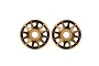 Traxxas Aluminium Pro Scale Wheel Centre Faces 2Pcs - Bronze 10274-BRNZ