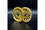 Reefs RC 1.9" Brass Shield Beadlock Rim Wheel Faces 2Pcs REEFS255