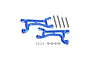 GPM Blue Aluminium Front/Rear Upper Suspension Arms 2Pcs w/ Suspension Pins TXMS054F/R-B