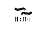 Team Associated front shock mount set including two black metal mounts, screws, grub screws, and pins.