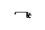 A black metal servo and bellcrank mount for Team Associated RC vehicles, shown against a plain white background.