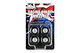 DDA Collectables 1/24 scale 5-slot racing wheel set in original blister packaging with four wheels and two metal axles.