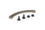Losi Ackerman plate spare part with two screws and two bushings on a white background.