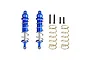 GPM Blue Aluminium Front/Rear Adjustable Shocks 2Pcs TXMS125F/R-B-S