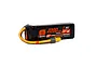 Spektrum G2 11.1V 2200mAh 3S 30C LiPo battery with a black soft case and orange power lead.