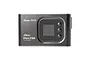 Front view of the black Gens Ace iMars S100 G-Tech 100W AC smart charger featuring a digital display and three navigation buttons.
