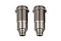 Team Associated Aluminium 13x27.5mm Shock Bodies 2Pcs - Silver 91922