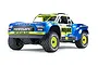 ARRMA Mojave Grom Mega 380 4X4 RC Short Course Truck Electric 4WD 1/16 Scale RTR - Blue/White ARA2104T2