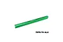 A green GPM Racing aluminium centre chassis T-bar brace for RC cars, featuring a T-shaped profile with mounting holes at each end.