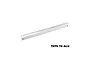 A silver GPM Racing aluminium T-bar chassis brace for RC cars, featuring a machined metal finish and laser-etched branding.