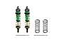 GPM Aluminium 104mm Rear Adjustable Shocks 2Pcs - Green TJ104R-G-GD