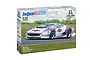 Italeri 1/24 scale Jaguar XJ220 Racing model kit box featuring a white Martini-liveried race car on a track.