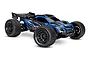 Traxxas XRT 8S 1/6 scale electric RC truggy in blue and black livery, shown from a front three-quarter angle on a white background.