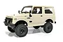 WPL C74 Suzuki Jimny JA11 1995 RC Rock Crawler Electric 4WD 1/10 Scale RTR - White/Cream C74