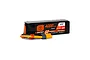 Spektrum G2 6S 4000mAh 50C LiPo battery with a black soft case and orange connector, isolated on a white background.