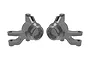 Traxxas Aluminium Steering Hubs 2Pcs - Grey 10734-GRAY