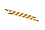 Traxxas Hardened Steel 69mm TiN-Coated GTR Shock Shafts 2Pcs 8454T