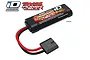 Traxxas 7.2V 1200mAh NiMH Power Cell battery with iD connector, featuring a black hard case and red and black wiring.