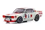 Kyosho Mini-Z Nissan Skyline 2000GT-R RC Drift Car Electric AWD RTR - White/Red 32643R