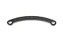 A curved Rovan carbon fibre steering connecting plate with multiple mounting holes, isolated on a white background.