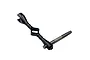 INOV8 black aluminium multi-tool for RC turnbuckles and hex screws, featuring a central handle and a steel tip.