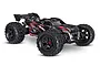 Traxxas Sledge 6S 1/8 scale RC truck in black and red livery, shown from a front three-quarter angle on a white background.