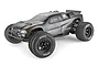 A studio shot of the Atrek Wildfire Pro 1/10 scale RC stadium truck in metallic grey with black wheels and off-road tires.