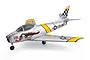 E-Flite RC Plane UMX F-86 Sabre 442mm EDF BNF Jet with AS3X and Safe Select Technology EFLU7050