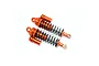 GPM Aluminium 132mm Piggyback Shock Absorbers 2Pcs - Orange SB132F/L-OR-BK