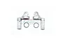 GPM Aluminium Shock Cap with Piggyback Reservoirs 2Pcs - Grey Silver SB100F/R/L-GS